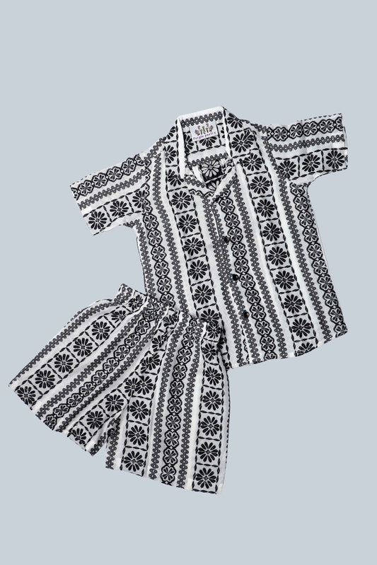 White Floral Co-Ord's