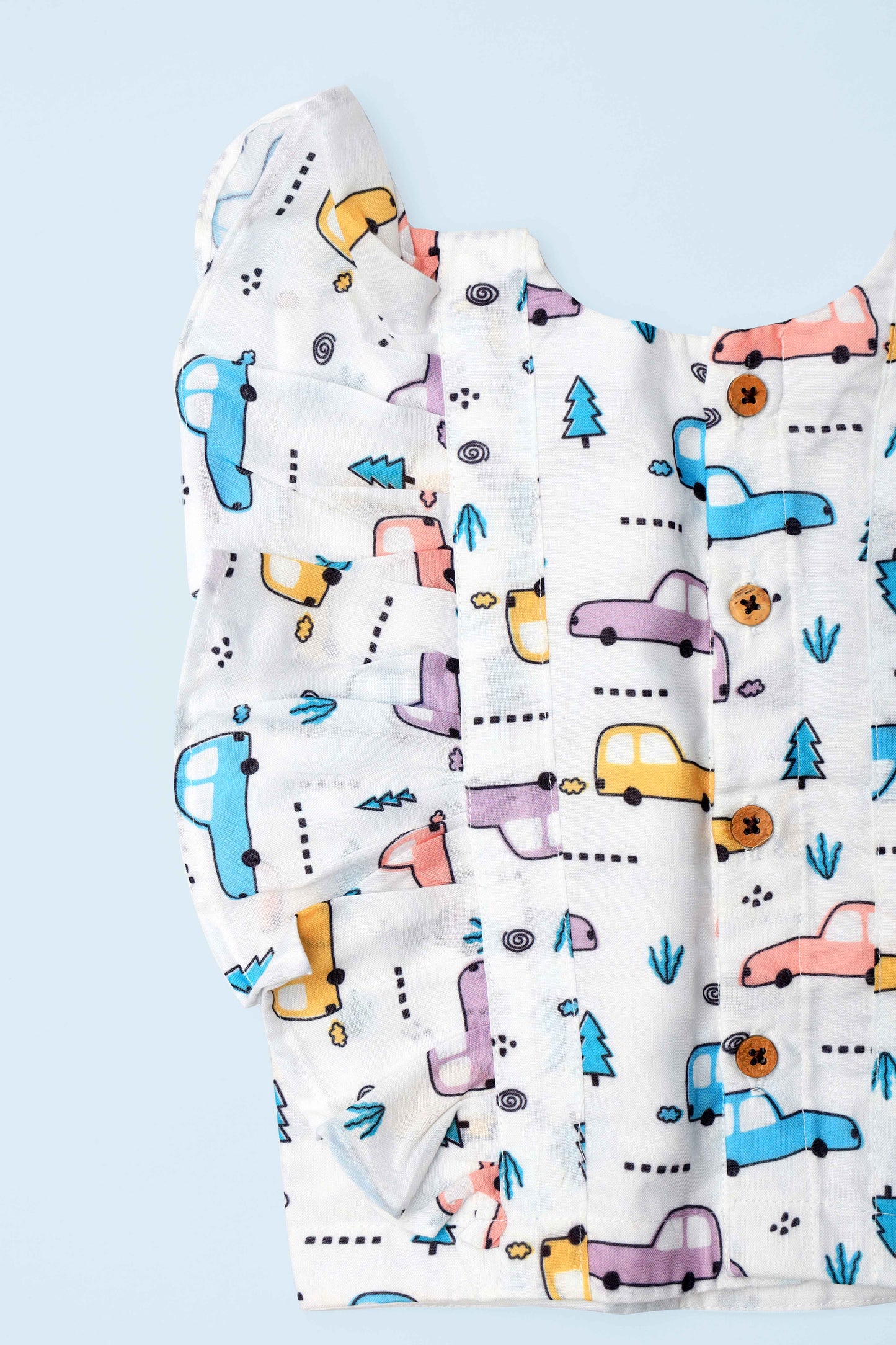 Car Print Dress