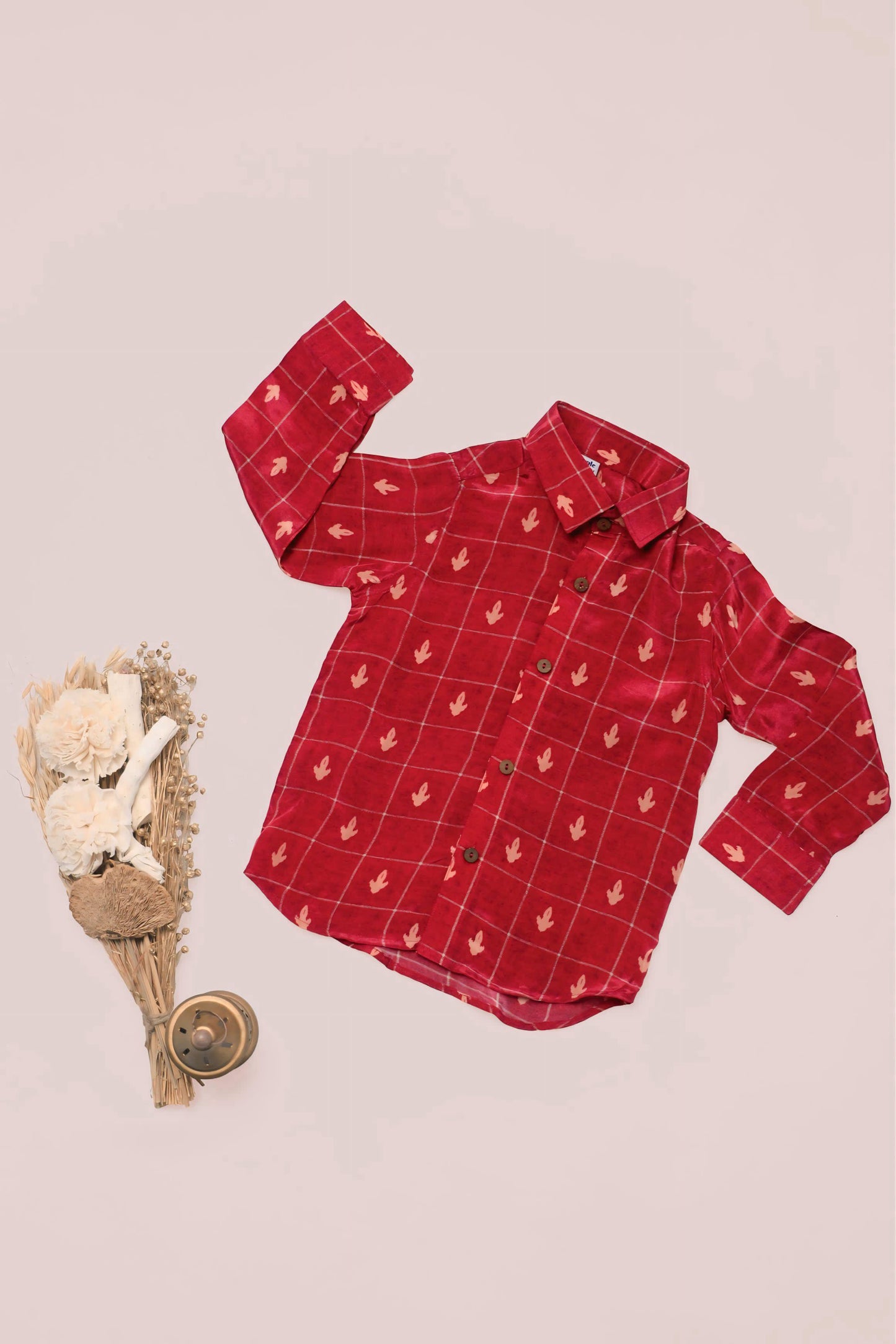 Crepe Pink Shirt