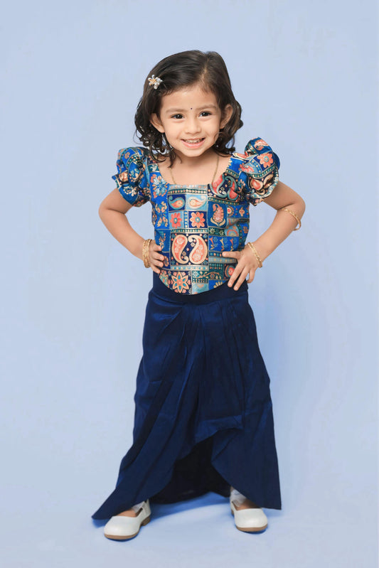 Blue Ethnic Set