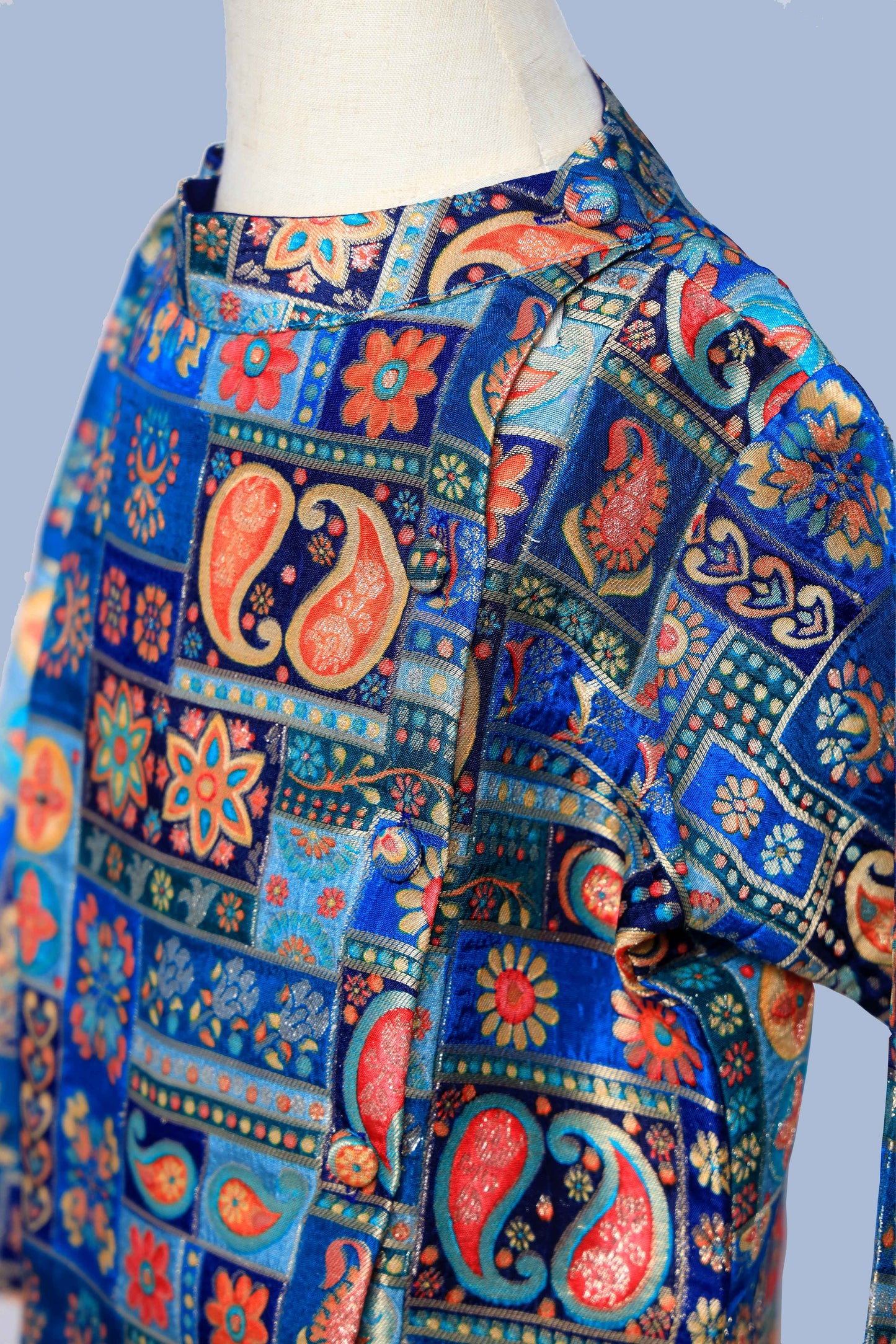 Blue Ethnic Set