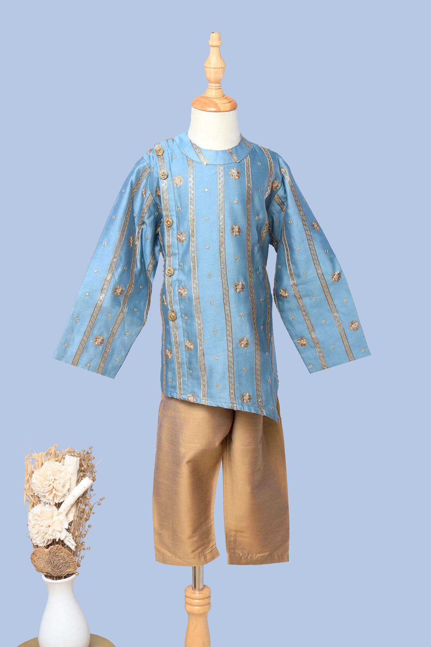 Olive Green Kurta