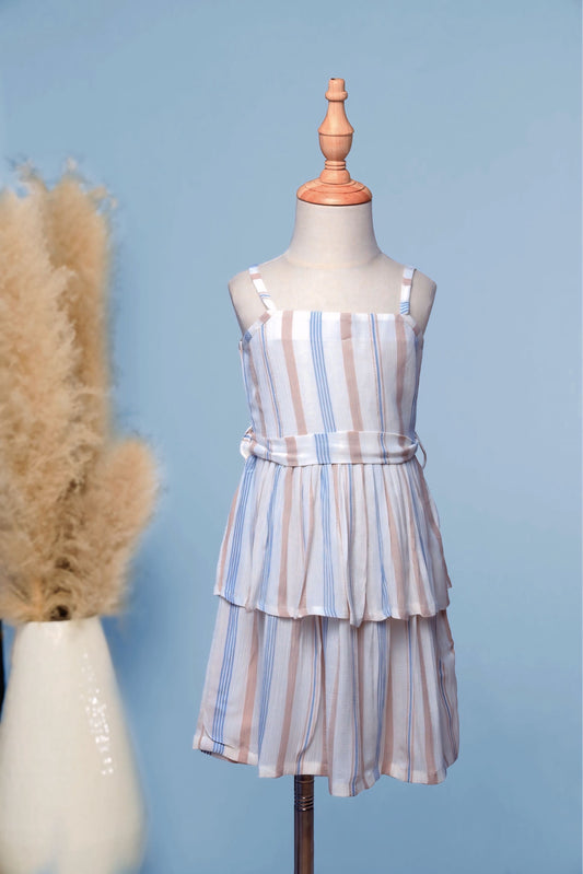 English Striped Frock