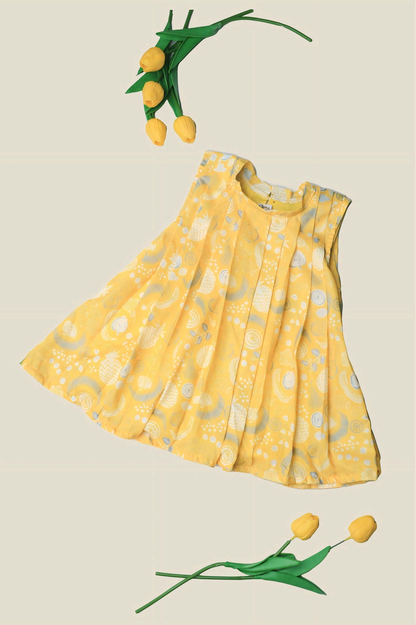 Lemon Yellow Dress