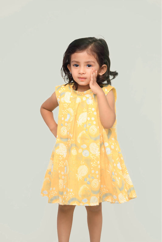 Lemon Yellow Dress