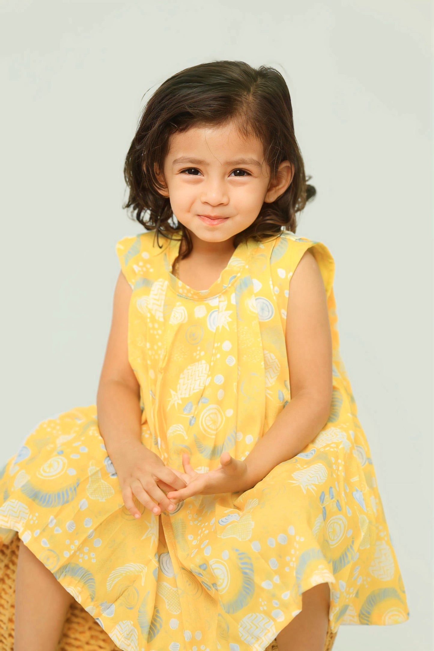 Lemon Yellow Dress