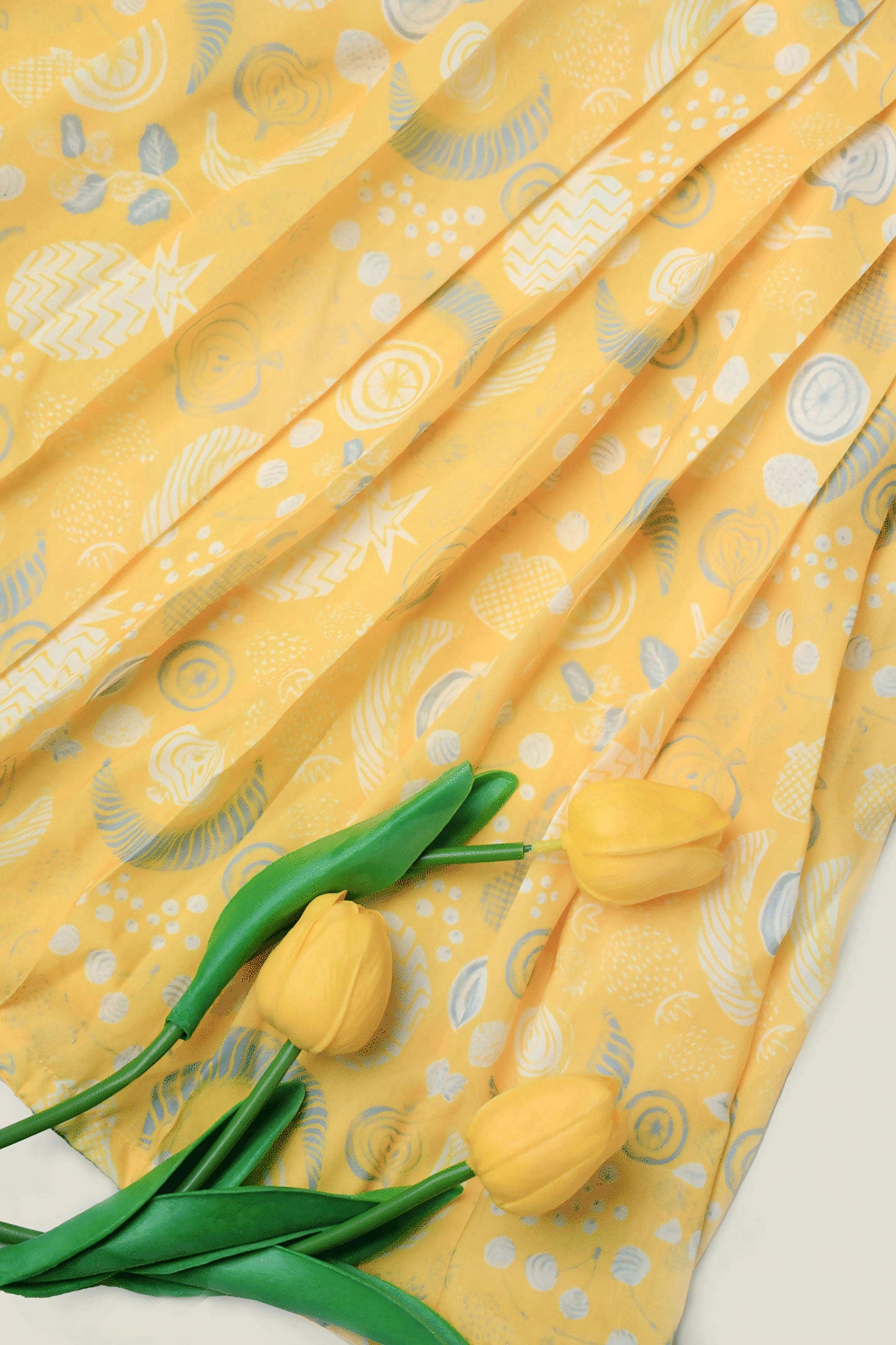 Lemon Yellow Dress