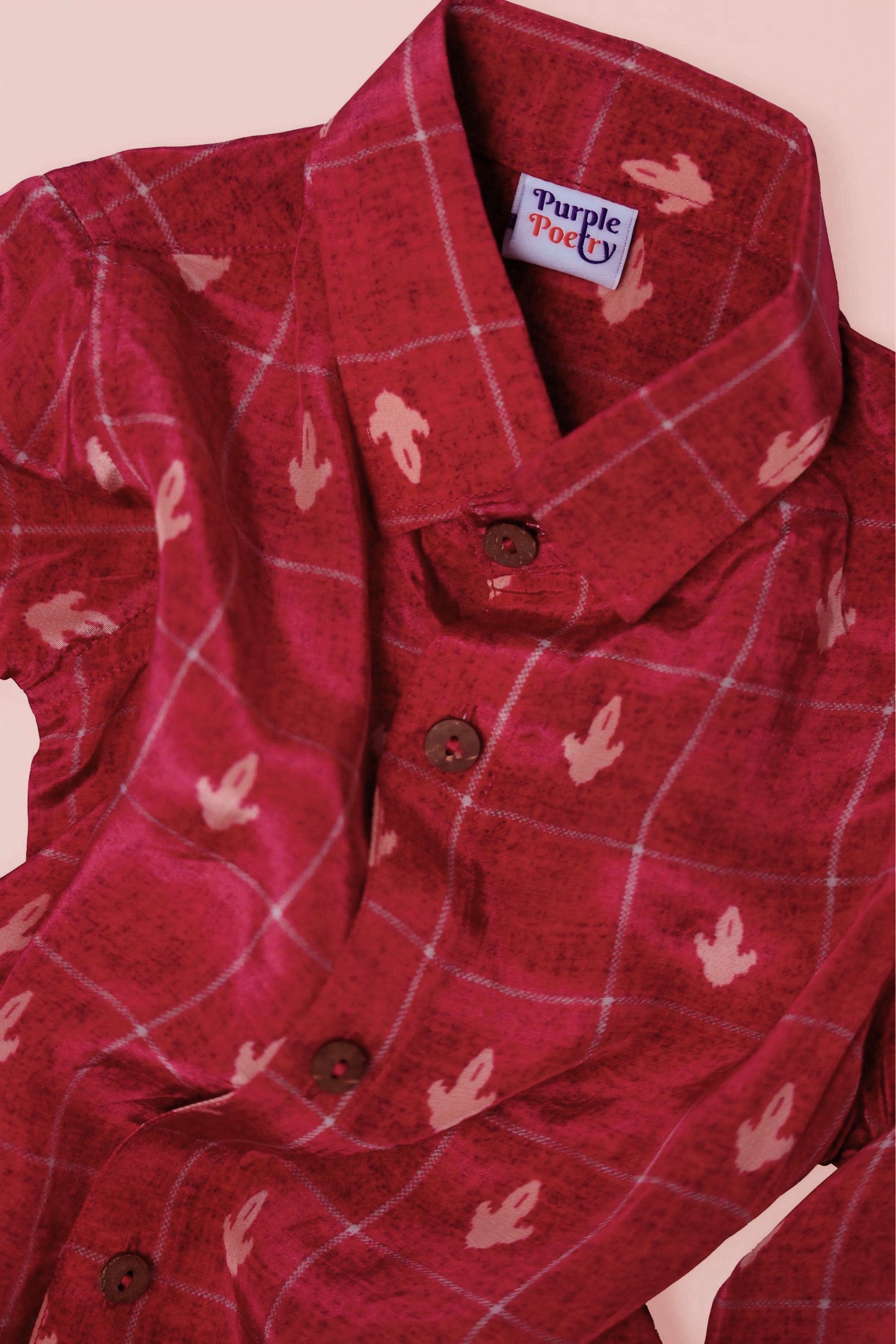 Crepe Pink Shirt