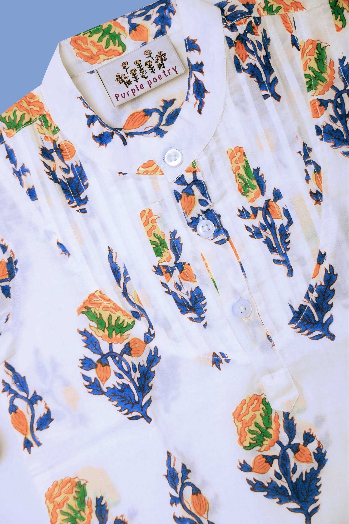 White Kurtha Top