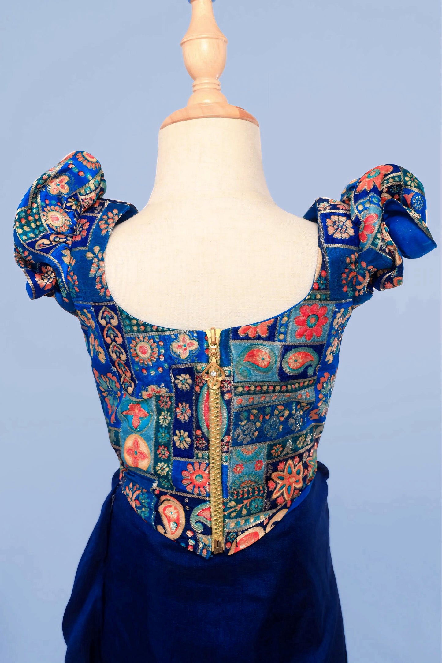 Blue Ethnic Set